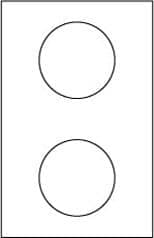 5 1/2 Round Circle 17 Sheet Labels - Circle - SL9129