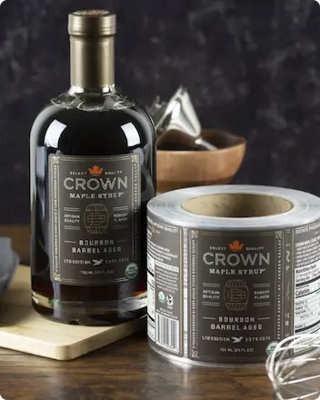 Food Labels for product packaging and branding